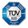 Vom TÜV Süd auf Sicherheit (bis Windstärke 10 = schwerer Sturm), Stabilität und Korrosionsbeständigkeit geprüft und zertifiziert.