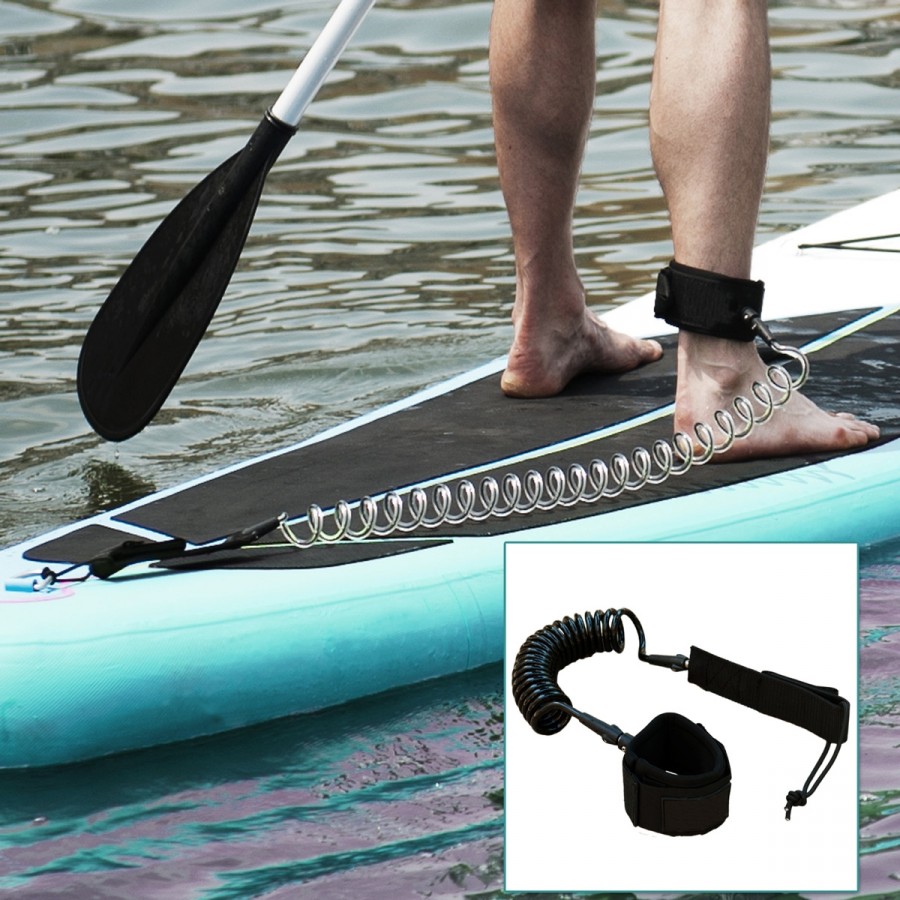 Paddel Leash Stand Up Paddle mit Fußschlaufe 3 Stk Paddle Leash 