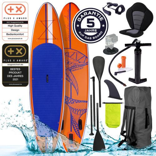 Aufblasbares SUP Board mit Sitz