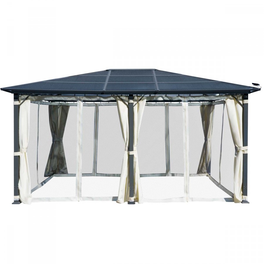 BxL 295x295 cm Pavillon »Aluminium« sandfarben B5129704241 UVP 399,99€ 