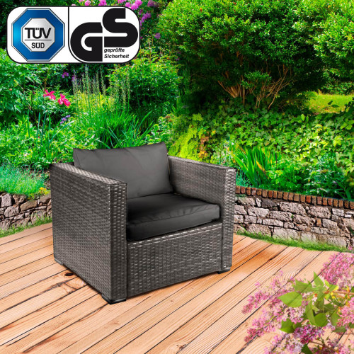 Polyrattan Einzelsessel