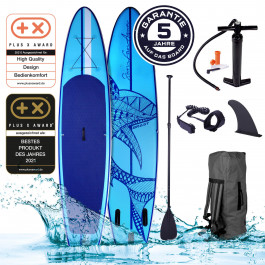 SUP Board aufblasbar SHARK 365 blue